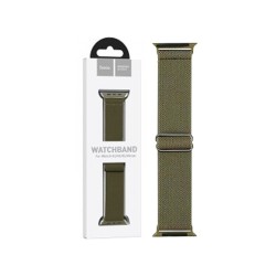 Hoco Elastic Strap for iWatch  WA04 42/44/45/49mm Dark Olive Green Hoco Elastic Strap for iWatch  WA04 42/44/45/49mm Dark Olive Green